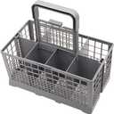Dishwasher Silverware Cutlery Basket for utensils Compatible with most brands- GE, Whirlpool, Samsung, BOSCH, Maytag, KitchenAid, Kenmore