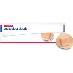 Leukoplast Elastic Fabric Adhesive Latex Free Bandages Round Spot 0.875" Round (100 in Box)