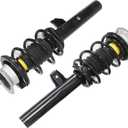 GXARTS 2 PCS Front Shock Strut Assembly 31316786517 31316786518 Compatible With BMW E60 525xi 530xi 528i 535i Xdrive 2006-2010