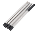 Gutter Cleaner Pole with 3/4 Inch Threaded Interface Aluminum Alloy Roofing Tool Extension Pole for Homes Villas Warehouses