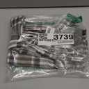 CARRIE HOME Brown Plaid Pillow Covers 18x18 Set of 2 Farmhouse Plaid Decorative Throw Pillows for Living Room Couch Sofa, Brown Farmhouse Plaid