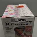 The Honest Company Comfort Dry Disposable Diapers for Sensitive Skin, Hypoallergenic, Rose Blossom + Tutu Cute, Club Box Size 1 (814 lbs), 78 Count