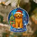 3 x Goldendoodle Christmas Ornament 2025  Goldendoodle Gifts for Women, Goldendoodle Ornament for Christmas Tree, Dog Lovers Holiday Decoration