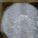 Zhehao 25 Pcs 8 Inch White Scalloped Plastic Plates Breakproof Light Weight Dessert Dinner Appetizer Plates for Wedding Baby Shower Bridal Gender Reveal Birthday Pastel Party Supplies
