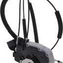 X AUTOHAUX Replacement Front Right Passenger Side Power Door Lock Actuator Motor with Cable for Nissan Sentra 2007-2012 Replace No.805003BA0A Black