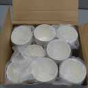 Sawysine 300 Count 3 oz Disposable Small Paper Cups for Bathroom, Mouthwash, Coffee & More Mini Cups for Supermarket, Birthday Party, Travel, Picnic & BBQ(Flower Style)