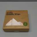 KeaBabies 3-Pack Organic Baby Swaddle Sleep Sacks - Swaddles for Newborns, Infant 3-6 Months, Baby Girls, Boys, Soft & Snug Newborn Sleep Sack, Nursery Swaddling Blankets (Angelic, L)