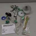 ENDOZER Professional HVLP Spray Set Gravity Feed Air Spray with 1.4, 1.7, 2.0mm Nozzles 20oz 600cc with Gauge for Auto Paint, Primer, Clear/Top Coat & Touch-Up (Not Suitable for Latex Paint)