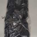 V Part Wig Curly Half Wig for Black Women, 180% Density Wear and Go Glueless Wigs with Bouncy Curls in the End, Heat-Resistant Synthetic Hair No Leave out Clip in (Black, 24 Inch)