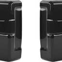 Linskip Tail Light Covers Compatible with Ford F250/F350/F450/F550 2023-2026+, Tail Lamp Guard Trim Bezels Decoration Accessories, Exterior Accessories(Smoke Dark)