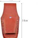 Leather Electrician Scissors Sheath Tool Holsters, Welding Pliers Belt Holder Gardening case Pouch Bag for Pliers 1 Pack