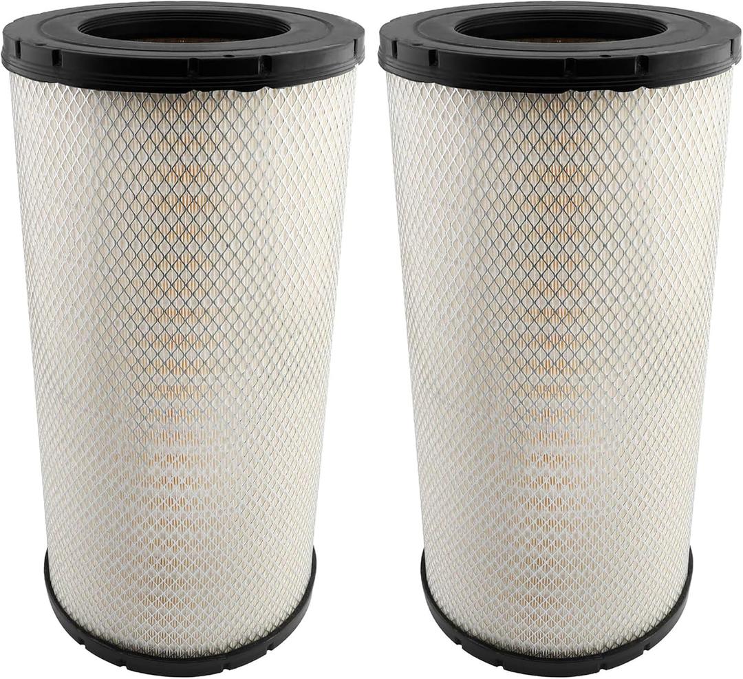 RS3534 Baldwin Engine Air Filter 25.2''x12.8'' Compatible with Peterbilt 378 379 388 Kenworth W900 Western Star 4900 EX FA SA Replaces AF25248 LAF3302 46863 6863 6863 TR5182 Pack
