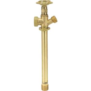 Homewerks VFF-ASP-G15B VFF-ASP-G19B Anti-Siphon Frost Free Sillcock, 3/4-Inch Male Thread and 1/2-Inch Female Thread, 0.75-Inch x 8-Inch