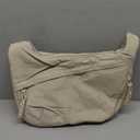 Nylon Crescent Crossbody Bag for Women Shoulder Tote Handbag Casual Sling Bag Dumpling Purse Bag for Outdoor Travel