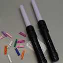 Light Up Swords Saber for Kids,2 pack 7 colors Expandable Light Swords Toys with FX Sound(Motion Sensitive) and Realistic Handle,Halloween Dress Up Parties, Xmas Present, Galaxy Fighters and Warriors