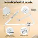 Heavy Duty 55-2 Attic Ladder Hinge Arms for Werner Attic Ladders