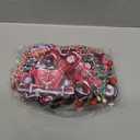 Wooden Christmas Truck Ornaments Red Truck Wooden Hanging Ornaments Wooden Car Crafts with Bead Farmhouse Hanging Decor for Xmas Tree Decoration Holiday Parties Craft Supplies 24 Pieces