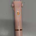 Dermave Bikini Shaver, Bikini Trimmer for Women, 2 in 1 Dual Head Painless Electric Razors for Silk Skin, Cordless & Waterproof Electric Trimmer for Women, Pink