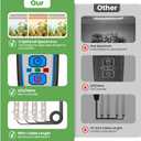 Wiaxulay 8in LED Grow Light Strip for Indoor Plants Growing, Full Spectrum