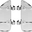 United Pacific Industries C5014 Stainless Steel Wind Vent Window Breezies, 2 Pack