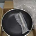 Non Stick Frying Pans Stainless Steel, 12 Inch with Lid, Induction Pan Compatible, Dishwasher Oven Safe, PFOA Free Cooking Pan for Home Chefs Everyday Cooking