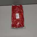 6 Pcs Long Velvet Christmas Swag Bows, 23.5"x15.5" Rustic Vintage Velvet Bows for Christmas Tree, Wreath, Staircase, Garland, Mantel and Door Decor (6, Red)