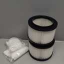 2 Pack 17810 Filter Replacement for Craftsman Shop Vac Filter 9-17810 for 3 to 4 Gallon General Purpose Vacuums