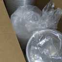 Charmount 24 oz Clear Plastic Cups with Lids and Straws, 100 Sets Disposable To Go Cups for Cold Drinks, Iced Coffee, Coffee Bar Accessories, Smoothies