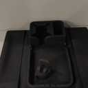 Couch Arm Cup Holder CLESOO Couch Arm Tray Anti-Slip Couch Cup Holder Silicone Sofa Armrest Tray Dual Side Pocket Couch Drink Holder Sofa Caddy Arm Remote Holder Snack Caddy with Phone Holder Black