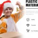 Amosfun 10pcs Miniature Kerosene Lamp Decor Vintage Style Hanging Light Ornament for Xmas Halloween Home Decoration Retro Design (As Shown 2)