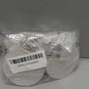 24Pcs Acrylic Clear Christmas Ornament,3 Inch Blank Acrylic Christmas Ornaments for Craft Clear Round Disc Ornaments Blanks with Hole for Christmas Decor DIY Family Kids Crafts