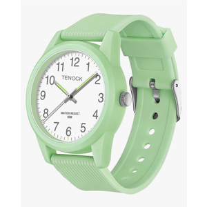 Kids Analog Watches for Girls Boys Watches with Soft Band Learning Time 50M Waterproof Children Watch Easy to Read for Ages 4-12 Kids Gift, Light Green