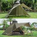 12'x10'x8'Dome Camping Tent 5-6 Person 4 Season Double Layers Waterproof Anti-UV Windproof Tents Family Outdoor Camping Tent