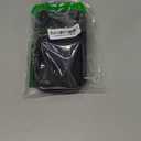 Wenqik 6 Pcs Silicone Bathroom Vanity Trays for Counter Multifunctional Bathroom Counter Tray Multipurpose Decorative Tray for Kitchen Desk Kitchen (Black)