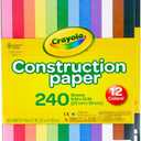 Crayola Construction Paper Bulk Pack (480 Sheets) 10 Assorted Colors, 9x12, Classroom Arts & Crafts Supplies for Kids, Art Paper for School Projects