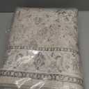 Hallway Washable Runner Rug - 2'6x14 Kitchen Rugs Entryway Rug Runner Vintage Soft Floor Mat Non Slip Indoor Farmhouse Carpet for Bathroom Living Room Bedroom (2'6''x14', Beige)