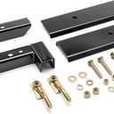 RealTruck BACKRACK Hardware Kit for use w/Standard Bed, Black, No Drill | 30122 | Fits 2019-2025 Chevrolet/GMC Silverado/Sierra 1500; 2022 Chevrolet Silverado 1500 LTD