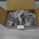 RidRed Office Chair Wheels - Replacement Rubber Wheels - Universal Fit 3 Inch Casters, Heavy-Duty Chair Casters, Noise Free, Fits 98% Chair, for All Floor (5) (Transparent)