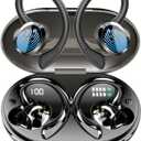 Wireless Bluetooth Headphones, Immersive HiFi Stereo Earbuds, 2023 New 48Hrs Ear Buds, ENC Mic, IP7 Waterproof Sport Earhooks