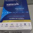 Waterpik Aquarius Water Flosser For Teeth Cleaning, Gums, Braces, Dental Care, Electric Power With 10 Settings, 7 Tips For Multiple Users And Needs, ADA Accepted, Black WP-662