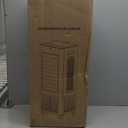 Evaporative Air Cooler with Remote & Timer, 2200+ CFM Portable Fan That Blows Cold Air for Large Room, Home Office, Bedroom - 2.1Gal High-Capacity Tank, 3 Modes, Whisper Quiet 30dB & Sleep Mode (White)