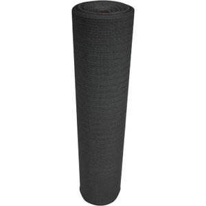 Coolaroo Builder's Block Construction Privacy Screen - Heavy-Duty Tear Resistant Shade Fabric for Fence, Job Site, and Wind Protection, 6ftx100ft Roll, Black