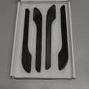 Genuine Carbon Fibre Exterior Door Handle Protector, Suitable for All Tesla Model 3/Model Y (Black)