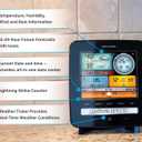 AcuRite Iris Wireless Home Weather Station, Indoor/Outdoor Temperature, Humidity, Wind Speed, Wind Direction, Rain Gauge, Lightning Detection