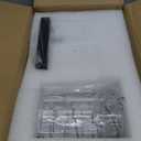 1 Light Matte Black Bathroom Vanity Light Over Mirror, Modern Vanity Lighting with Crystal Glass Shade, Wall Mount Bathroom Light Fixtures, E26 Base