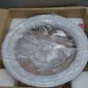 20inch Ceiling Fans Lights,68W Flush Mount Ceiling Fan with Ceiling Lights,Dimmable 3CCT,App Control,Remote Control,Timer,6 Wind Speeds Smart Low Profile Ceiling Fan for Room (C-Gold)