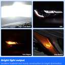 JFN LED Headlight Compatible with 2020-2022 Corolla SE/XLE/XSE 8111002S50 TO2503287 (Passenger Side (Right))