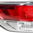 Outer Tail Light Driver Side Compatible with Highlander 2014 2015 2016 Rear Brake Lamp Left Side 81560-0E100 TO2804120