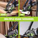 WORKPRO 5.8Amp 3500RPM Circular Saw with Parallel Guide, Maximum Cutting Depth 1-11/16''(90),1-1/8''(45), Compact Circular Saw with Three 4-1/2" Blades for Wood, PVC, Tile, Cement Block