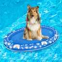 Dog Floats for Pool, Pet Pool Raft and Float with Durable Design, Inflatable Pool Floats for Medium and Large Dogs Up to 88lb, Float for Adult Dogs and Puppies Puppy Swimming